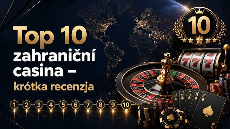 Nejlepší zahraniční online kasina pro české hráče